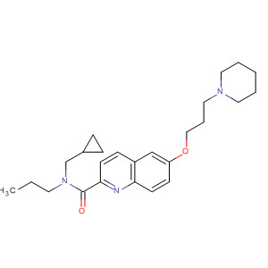 883311-41-9  2-Quinolinecarboxamide,N-(cyclopropylmethyl)-6-[3-(1-piperidinyl)propoxy]-N-propyl-