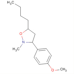 88337-83-1  Isoxazolidine, 5-butyl-3-(4-methoxyphenyl)-2-methyl-