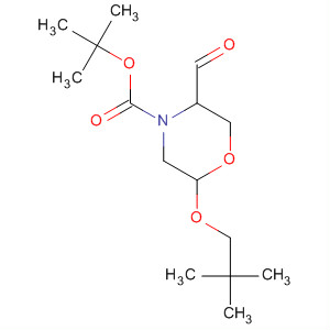 883441-20-1  4-Morpholinecarboxylic acid, 2-(2,2-dimethylpropoxy)-5-formyl-,1,1-dimethylethyl ester, (2R,5R)- 883441-20-1  4-Morpholinecarboxylic acid, 2-(2,2-dimethylpropoxy)-5-formyl-,1,1-dimethylethyl ester, (2R,5R)-