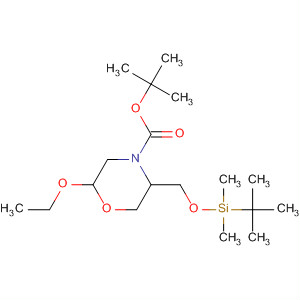 883442-48-6  4-Morpholinecarboxylic acid,5-[[[(1,1-dimethylethyl)dimethylsilyl]oxy]methyl]-2-ethoxy-,1,1-dimethylethyl ester, (5R)-