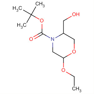 883442-49-7  4-Morpholinecarboxylic acid, 2-ethoxy-5-(hydroxymethyl)-,1,1-dimethylethyl ester, (5S)-