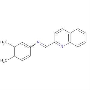 88346-85-4  Benzenamine, 3,4-dimethyl-N-(2-quinolinylmethylene)-