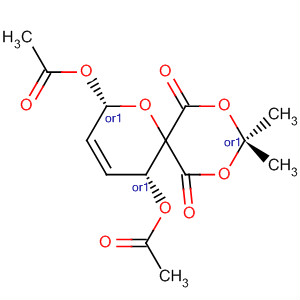 88346-94-5  1,8,10-Trioxaspiro[5.5]undec-3-ene-7,11-dione,2,5-bis(acetyloxy)-9,9-dimethyl-, cis-