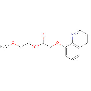 88349-71-7  Acetic acid, (8-quinolinyloxy)-, 2-methoxyethyl ester