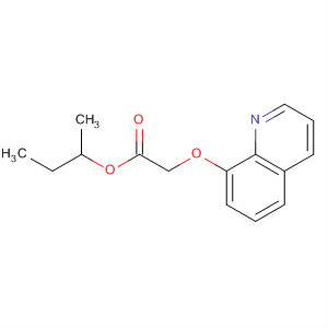 88350-10-1  Acetic acid, (8-quinolinyloxy)-, 1-methylpropyl ester