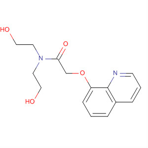 88350-32-7  Acetamide, N,N-bis(2-hydroxyethyl)-2-(8-quinolinyloxy)-