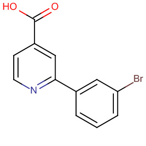883527-99-9  4-Pyridinecarboxylic acid, 2-(3-bromophenyl)-
