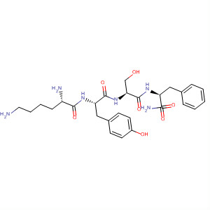 88381-23-1  L-Phenylalaninamide, L-lysyl-L-tyrosyl-D-seryl-