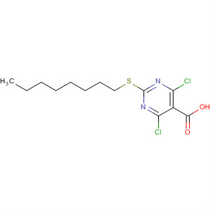 883870-62-0  5-Pyrimidinecarboxylic acid, 4,6-dichloro-2-(octylthio)-
