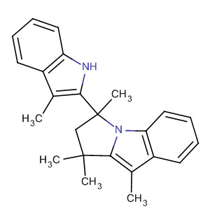 88388-53-8  1H-Pyrrolo[1,2-a]indole,2,3-dihydro-1,1,3,9-tetramethyl-3-(3-methyl-1H-indol-2-yl)-