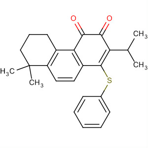 883884-44-4  3,4-Phenanthrenedione,5,6,7,8-tetrahydro-8,8-dimethyl-2-(1-methylethyl)-1-(phenylthio)-