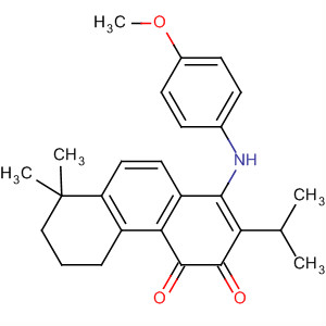 883884-55-7  3,4-Phenanthrenedione,5,6,7,8-tetrahydro-1-[(4-methoxyphenyl)amino]-8,8-dimethyl-2-(1-methylethyl)-