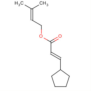 883984-28-9  2-Propenoic acid, 3-cyclopentyl-, 3-methyl-2-butenyl ester, (2E)-