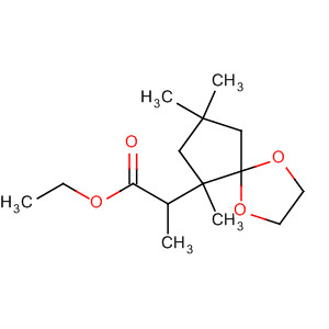 88400-74-2  1,4-Dioxaspiro[4.4]nonane-6-propanoic acid, 6,8,8-trimethyl-, ethylester