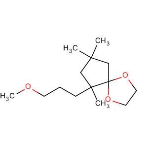 88400-77-5  1,4-Dioxaspiro[4.4]nonane, 6-(3-methoxypropyl)-6,8,8-trimethyl-