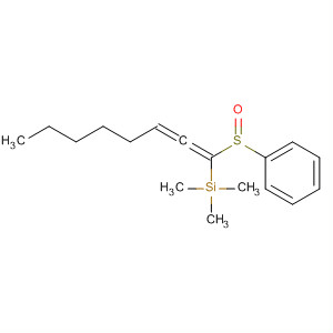 88410-21-3  Silane, trimethyl[1-(phenylsulfinyl)-1,2-octadienyl]-