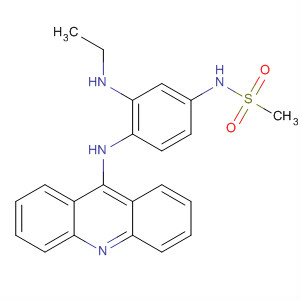 88412-85-5  Methanesulfonamide, N-[4-(9-acridinylamino)-3-(ethylamino)phenyl]-
