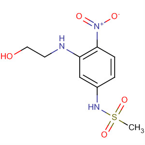 88413-01-8  Methanesulfonamide, N-[3-[(2-hydroxyethyl)amino]-4-nitrophenyl]-