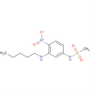 88413-02-9  Methanesulfonamide, N-[4-nitro-3-(pentylamino)phenyl]-