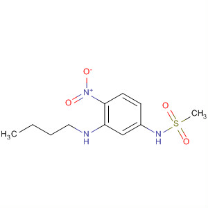 88413-15-4  Methanesulfonamide, N-[3-(butylamino)-4-nitrophenyl]-