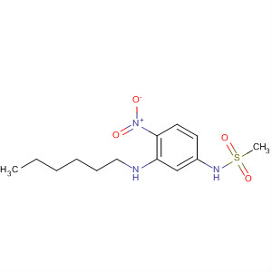 88413-16-5  Methanesulfonamide, N-[3-(hexylamino)-4-nitrophenyl]-