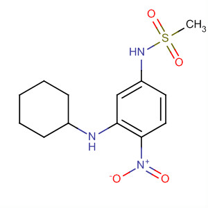 88413-19-8  Methanesulfonamide, N-[3-(cyclohexylamino)-4-nitrophenyl]-