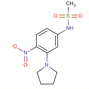 88413-21-2  Methanesulfonamide, N-[4-nitro-3-(1-pyrrolidinyl)phenyl]-