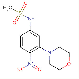 88413-22-3  Methanesulfonamide, N-[3-(4-morpholinyl)-4-nitrophenyl]-
