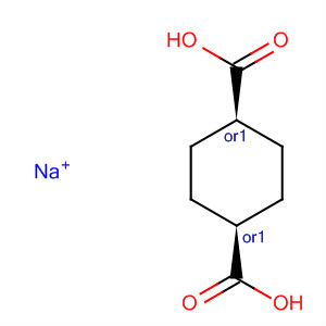 88419-58-3  1,4-Cyclohexanedicarboxylic acid, sodium salt, cis-