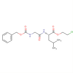 88421-87-8  L-Leucine, N-[N-[(phenylmethoxy)carbonyl]glycyl]-, 2-chloroethyl ester