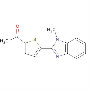 88422-57-5  Ethanone, 1-[5-(1-methyl-1H-benzimidazol-2-yl)-2-thienyl]-