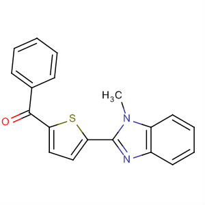88422-58-6  Methanone, [5-(1-methyl-1H-benzimidazol-2-yl)-2-thienyl]phenyl-