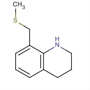 88426-28-2  Quinoline, 1,2,3,4-tetrahydro-8-[(methylthio)methyl]-