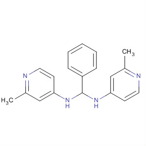 88430-54-0  Methanediamine, N,N'-bis(2-methyl-4-pyridinyl)-1-phenyl-