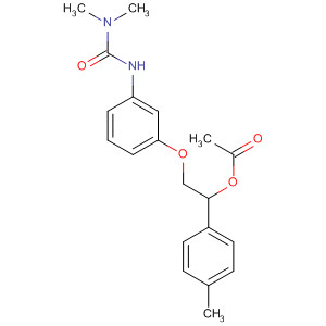 88444-85-3  Urea,N'-[3-[2-(acetyloxy)-2-(4-methylphenyl)ethoxy]phenyl]-N,N-dimethyl-