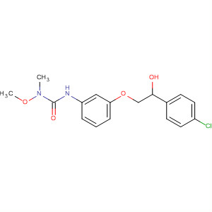 88444-88-6  Urea,N'-[3-[2-(4-chlorophenyl)-2-hydroxyethoxy]phenyl]-N-methoxy-N-methyl-