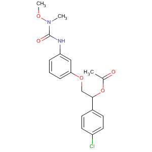 88444-90-0  Urea,N'-[3-[2-(acetyloxy)-2-(4-chlorophenyl)ethoxy]phenyl]-N-methoxy-N-methyl-