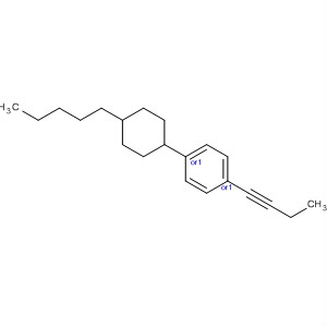 88074-93-5  Benzene, 1-(1-butynyl)-4-(4-pentylcyclohexyl)-, trans-