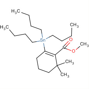 880761-89-7  1-Cyclohexene-1-carboxylic acid, 6,6-dimethyl-2-(tributylstannyl)-,methyl ester