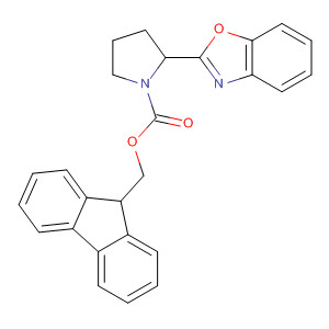 880883-65-8  1-Pyrrolidinecarboxylic acid, 2-(2-benzoxazolyl)-, 9H-fluoren-9-ylmethylester, (2S)-