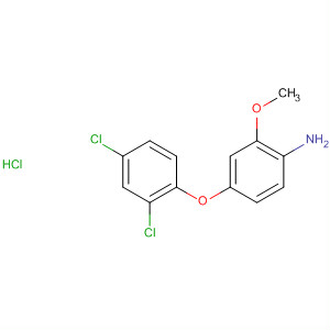 88092-01-7  Benzenamine, 4-(2,4-dichlorophenoxy)-2-methoxy-, hydrochloride