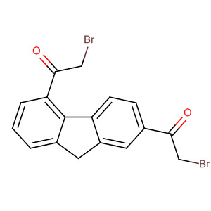 88092-93-7  Ethanone, 1,1'-(9H-fluorene-2,5-diyl)bis[2-bromo-