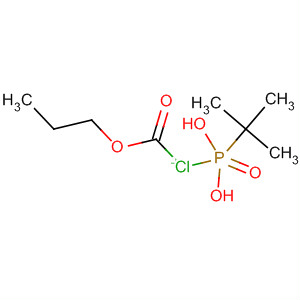 88093-35-0  Phosphonochloridic acid, (1,1-dimethylethyl)-, propyl ester