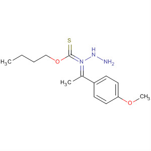 88096-87-1  Hydrazinecarboximidothioic acid, [1-(4-methoxyphenyl)ethylidene]-,butyl ester