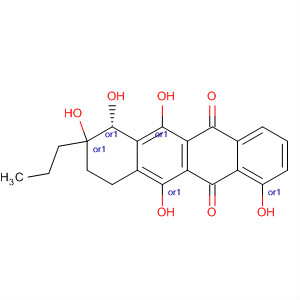 88101-21-7  5,12-Naphthacenedione,7,8,9,10-tetrahydro-1,6,7,8,11-pentahydroxy-8-propyl-, cis-