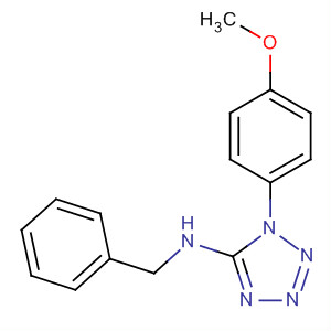 88104-43-2  1H-Tetrazol-5-amine, 1-(4-methoxyphenyl)-N-(phenylmethyl)-