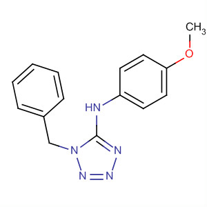 88104-44-3  1H-Tetrazol-5-amine, N-(4-methoxyphenyl)-1-(phenylmethyl)-