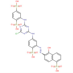 88108-67-2  1,4-Benzenedisulfonic acid,2-[[4-chloro-6-[[3-[(1-hydroxy-5-sulfo-2-naphthalenyl)azo]-4-sulfophenyl]amino]-1,3,5-triazin-2-yl]amino]-