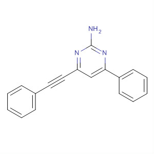 881194-07-6  2-Pyrimidinamine, 4-phenyl-6-(phenylethynyl)-