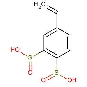 88123-12-0  1,3-Benzenedisulfinic acid, 4-ethenyl-